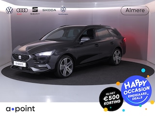 Seat Leon Sportstourer 1.5 TSI e-Hybrid FR PHEV First Edition 204 pk Automaat | Verlengde garantie | Navigatie | Parkeersensoren | Achteruitrijcamera | Adaptieve cruise control |