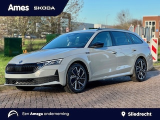 Skoda Octavia Combi 1.5 eTSI 150pk DSG Sportline Tour | Steel Grey | Matrix-LED | Navigatiepakket
