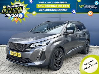 Peugeot 3008 1.6 PureTech 180pk Automaat Blue Lease GT | Afneembare Trekhaak | 1.500 Kg Trekgewicht | Focal Audio | Stoelverwarming | Panoramadak | Comfortstoelen