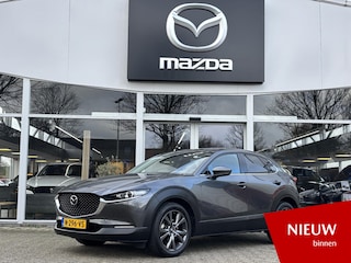 Mazda CX-30 2.0 e-SkyActiv-X M Hybrid Luxury NL-Auto. 1e Eig., Dealer Ondh. Leer, Head-up display, 360 Camera, Ad. Cruise Contr., Navigatie, Apple Carplay/ Android Auto, Electr. A-Klep. 186 PK Motor