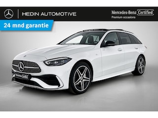 Mercedes-Benz C 300e Estate Automaat AMG Line | MANUFAKTUR | Nightpakket | Winterpakket | Panoramadak | Head-Up | 360° Camera | Sfeerverlichting | Trekhaak | Spiegelpakket