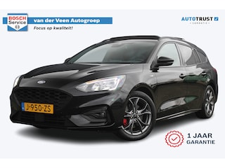 Ford Focus Wagon 1.0 EcoBoost Hybrid ST Line X Business | Incl. 12 maanden garantie | Trekhaak | Panorama dak | Achteruitrijcamera | Cruise control | Climate control | Airco | Bluetooth | Lichtmetalen velgen | Parkeersensoren