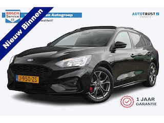 Ford Focus Wagon 1.0 EcoBoost Hybrid ST Line X Business | Incl. 12 maanden garantie | Trekhaak | Panorama dak | Achteruitrijcamera | Cruise control | Climate control | Airco | Bluetooth | Lichtmetalen velgen | Parkeersensoren
