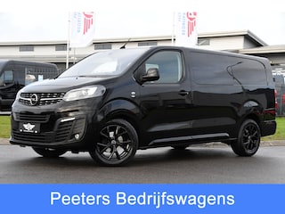 Opel Vivaro 2.0 CDTI L3H1 DC Black Edition Adaptieve Cruise, 360 Camera, LED, Carplay, 177pk, Sensoren, Clima, Stoelverwarming, Sensoren, Uniek!