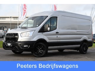 Ford Transit 350 2.0 TDCI L3H2 Raptor Edition Camera, Cruise, Carplay, 170pk, Trekhaak, Multimedia, Sensoren, Uniek!