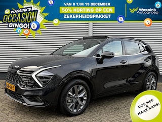 Kia Sportage 1.6 T-GDi 230pk Hybrid AT6 GT-Line | Schuif/Kanteldak | Stoel/Stuurwielverwarming | Dodehoek | Elektr. Stoelen |