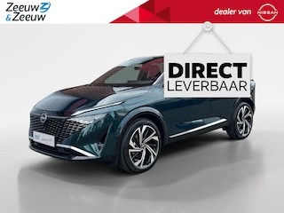 Nissan Qashqai 1.3 MHEV Xtronic Tekna Plus | €3.000,- Korting | 1800 kilo trekgewicht | Panoramadak | Keyless | | Bomvol optie's | 360 camera |