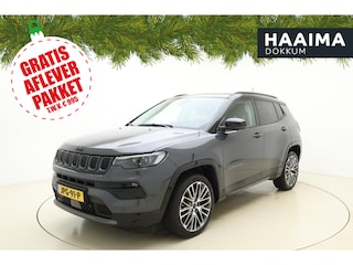 Jeep Compass 1.5T e-Hybrid S Automaat | Navigatie | Lederen bekleding | Stoel & Stuurverwarming | Keylee | Camera | Lichtmetalen velgen | Extra getint glas