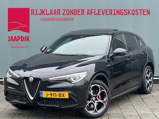 Alfa Romeo Stelvio BWJ 2020 | 2.0T 281PK AWD Super Veloce AUTOMAAT | PANO SCHUIFDAK | LEER | CAMERA | 20'' LMV | NAVI | CLIMA | STOEL&STUUR VERW