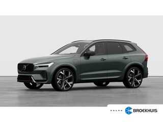 Volvo XC60 2.0 T6 Plug-in hybrid AWD Ultra Dark | Volvo Guard Alarm | Extra getint glas achter | Actieve luchtvering met FOUR-C | 22" 5-dubbelspaaks Glossy Black Diamond Cut
