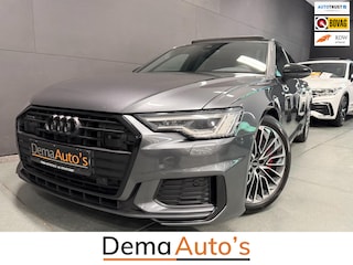 Audi A6 Avant 55 TFSI e quattro 3X S-LINE BLACK-LINE PANO/B&O/SFEERVERL/M-STOELEN/NAVI/DAB/CARPLAY///