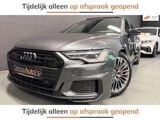 Audi A6 Avant 55 TFSI e quattro 3X S-LINE BLACK-LINE PANO/B&O/SFEERVERL/M-STOELEN/NAVI/DAB/CARPLAY///