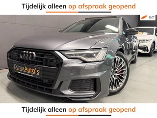 Audi A6 Avant 55 TFSI e quattro 3X S-LINE BLACK-LINE PANO/B&O/SFEERVERL/M-STOELEN/NAVI/DAB/CARPLAY///