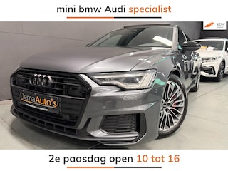 Audi A6 Avant 55 TFSI e quattro 3X S-LINE BLACK-LINE PANO/B&O/SFEERVERL/M-STOELEN/NAVI/DAB/CARPLAY///