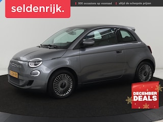 Fiat 500 Icon 45 kWh | 3 Fase | Camera | Carplay | Full LED | Navigatie | Keyless | Climate control | Cruise control | Bluetooth