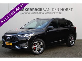 Ford Kuga 2.5-243pk PHEV ST-Line X. Trekgewicht 2.100kg. Nieuw Model ! Van €. 54.937,- voor €. 43.735,- Trekgewicht van 2.100kg ! Elektr. panodak., elektr. trekhaak, stoel-, stuur- en voorraamverw., 360gr. Camera, HUD, AppleCarplay/Androidauto, Elektr. verstelb. comfortstoelen, LED verl.