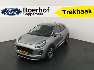 Ford Puma EcoBoost 125pk Hybrid Titanium X | Trekhaak | Winter pack | Adapt. Cruise | Elek. Klep | B&O | Keyless | All-Seasons
