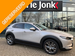 Mazda CX-30 2.0 e-SkyActiv-X M Hybrid Luxury AUTOMAAT | LEDER | Bose AUDIO | EL.A. KLEP | CAMERA | STOEL- en STUUR VERWARMING | APPLE CARPLAY | HEAD-UP DISPLAY | NED. AUTO | GARANTIE t/m 01-2029 |