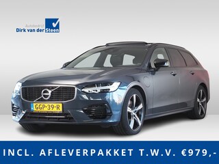 Volvo V90 2.0 T8 AWD Plug-in Hybrid R-Design | Luchtvering | Stoelventilatie | Massagestoelen | Panoramadak | Dodehoekdetectie | Pilot Assist | Head-Up Display | Stoelverwarming