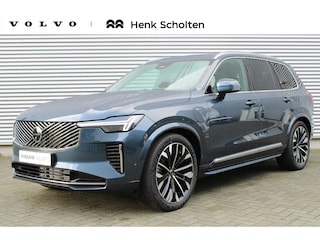 Volvo XC90 T8 Recharge AWD Ultra Bright | Luchtvering | Semi-elektrische trekhaak | Panoramadak met schuif-/kantelfunctie | Verwarmbare voorstoelen met massagefunctie en ventilatie | Verwarmbare achterbank | Premium audio by Bowers & Wilkins | Standkachel | 360° Parkeercamera |