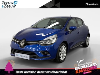 Renault Clio 0.9 TCe Intens NAVI AIRCO TREKHAAK LM VELGEN CRUISE CONTROLE PARKEERSENSOREN BLUETOOTH 5 DEURS ZEER MOOIE AUTO DEALER ONDERHOUDEN