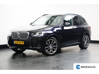 BMW X3 xDrive30e High Executive | M-SPORT | PANODAK | STOELVERWARMING | DODEHOEK | ELEKTR. STOEL INCL. MEMORY | CRUISE | CAMERA | LEDER | LANE ASSIST | PRACHTIGE STAAT!
