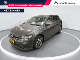 Volkswagen Polo 1.0 TSI 95pk Life · Apple/Android Car Play · Airco · P-Sensoren · DAB · Getint Glas · 15'' Inch · Garantie t/m 04-09-2027 of 100.000km