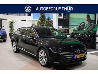 Volkswagen Arteon 1.4 TSI eHybrid R-Line Business+ 160KW/218PK DSG Hybride, Electr wegklapbare trekhaak, Panoramadak, Lederen bekleding met electr bestuurderstoel incl geheugen, Rondomzicht camera, sideassist, lane assist, travel assist, elektrische achterklep, parkassist, etc