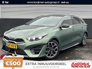 Kia ProCeed 1.5 T-GDi GT-Line Schuif-/kanteldak, dodehoek detectie, stoel- & stuurverwarming, navigatie, Apple CarPlay/Android Auto, adaptieve cruise control, parkeersensoren, BTW-auto 1e eign.