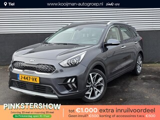 Kia Niro 1.6 GDi Hybrid DynamicLine Navigatie, 1e eign. NL-auto, Nieuw geleverd en dealeronderhouden, 18" LMV, Achteruitrijcamera & parkeersensoren, BTW-auto