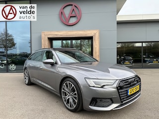 Audi A6 Avant V6 55 TFSI 340pk quattro S-line | Panoramadak | Trekhaak | 20 inch | Zwart optiek | Camera | Incl. 1 jaar Bovag garantie