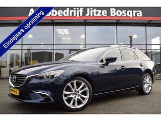 Mazda 6 Sportbreak 2.0 SkyActiv-G GT-M Line LED | Zwart Leder | Elek. Stoelen | Bose | Camera | 19 Inch LMV