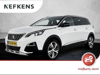 Peugeot 5008 1.6 GT-Line 180pk Automaat | Trekhaak | Elektrische Achterklep | Elektrische Bestuurdersstoel | Apple Carplay/Android Auto | Climate Control | Adaptieve Cruise Control | Camera Voor + Achter | Voorstoelen Verwarmd | Keyless Entry/Start | 18" LMV |