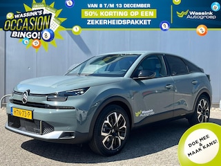 Citroën C4 54kWh 156pk Max | Navigatie | Parkeercamera I 3 fase laden