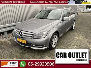 Mercedes-Benz C-klasse Estate 200 CDI Business Class Avantgarde Leer, Clima, Navi, CC, PDC, v/a, LM, nw. APK – Inruil Mogelijk –