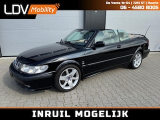 Saab 9-3 2.0T SE / Cabrio / 17'' Aero velgen / Achterklep spoiler / Nieuwe APK bij aflevering.