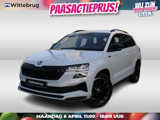 Skoda Karoq 1.5 TSI ACT 150pk Sportline DSG Automaat / Navigatie / LM 18 inch / Parkeersensoren / Camera / Full LED Matrix / Keyless