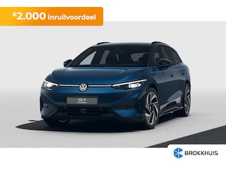 Volkswagen ID.7 Tourer Pro Limited Edition | Achterbank in ongelijke delen neerklapbaar incl. middenarmsteun en doorlaadmogelijkheid | Afstandscontrolesysteem (Front Assist), met voetgangers- en fietsersherkenning | Airconditioning automatisch, 2-zone (Climatronic)