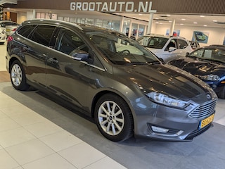 Ford Focus Wagon 1.0 Titanium Airco, Cruise Control, Trekhaak, Stuurbekrachtiging