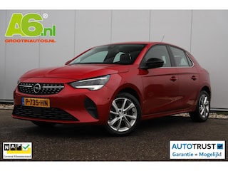 Opel Corsa 1.2 Elegance 102PK Lesauto Dubbele Bediening Half Leder 16 inch LMV Keyless Virtual Cockpit Climate Cruise Control Navigatie Achteruitrijcamera LED Parkeersensors Dodehoek