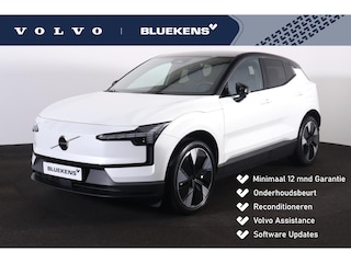Volvo EX30 Extended Range Plus 69 kWh Adaptive Cruise Control - Climate pack - Parkeercamera achter - Elektrisch bedienbare voorstoelen - Verwarmde voorstoelen & stuur - Parkeersensoren voor & achter - Draadloze tel. lader - Extra getint glas - 20' LMV
