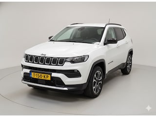 Jeep Compass 4xe 240 Plug-in Hybrid Electric Limited | Adaptive Cruise | LED | Climate Control | Elektr Achterklep | Camera | Navigatie | Dealer onderhouden!