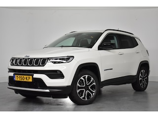 Jeep Compass 4xe 240 Plug-in Hybrid Electric Limited | Adaptive Cruise | LED | Climate Control | Elektr Achterklep | Camera | Navigatie | Dealer onderhouden!
