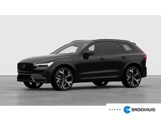Volvo XC60 2.0 T6 Plug-in hybrid AWD Ultra Black Edition | Volvo Guard Alarm | Extra getint glas achter|  Actieve luchtvering met FOUR-C | 22" 5-dubbelspaaks Glossy Black Diamond Cut