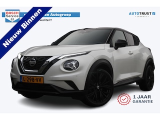 Nissan Juke 1.0 DIG-T Enigma | Incl. 12 maanden garantie | Bluetooth | Climate control | Cruise control | Airco | Achteruitrijcamera | DAB | Lane assist | Parkeer sensoren | Digitaal instrumentenpaneel | Lichtmetalen velgen