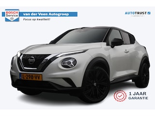 Nissan Juke 1.0 DIG-T Enigma | Incl. 12 maanden garantie | Bluetooth | Climate control | Cruise control | Airco | Achteruitrijcamera | DAB | Lane assist | Parkeer sensoren | Digitaal instrumentenpaneel | Lichtmetalen velgen
