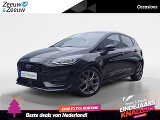 Ford Fiesta 1.0 EcoBoost Hybrid ST-Line X 125 PK | Schuifkanteldak | Apple Carplay/Android Auto | Metallic lak | Winter Pack | Dealer onderhouden | Bovag garantie | NAP