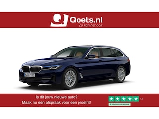 BMW 5-serie Touring 530e xDrive Trekhaak - Panoramadak - Head up - Massage stoelen - zonneschermen achterportierramen - Comfort Access - Parking Assistant Plus - Hifi - Comfortstoelen - Elektrisch verwarmde voorstoelen -