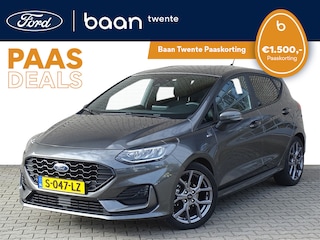 Ford Fiesta 1.0 Turbo 125pk Mild Hybride ST-Line X | keyless | camera | winterpack | navi | full led koplampen | dealer onderhouden |