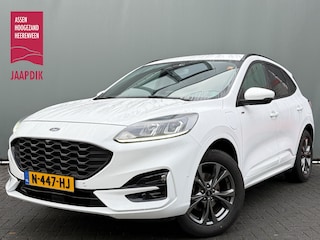 Ford Kuga BWJ 2021 2.5 PHEV 210 PK ST-Line AUTOMAAT | TREKHAAK | ADAPTIVE CRUISE | STOEL + STUUR VERW. | CAMERA | LED | LANE-ASSIST | NAVI | CLIMA | PDC | LMV | CARPLAY & ANDROID